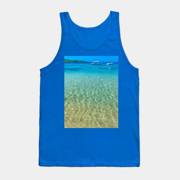 Puerto Seco Beach Jamaica Tank Top by Debra Martz